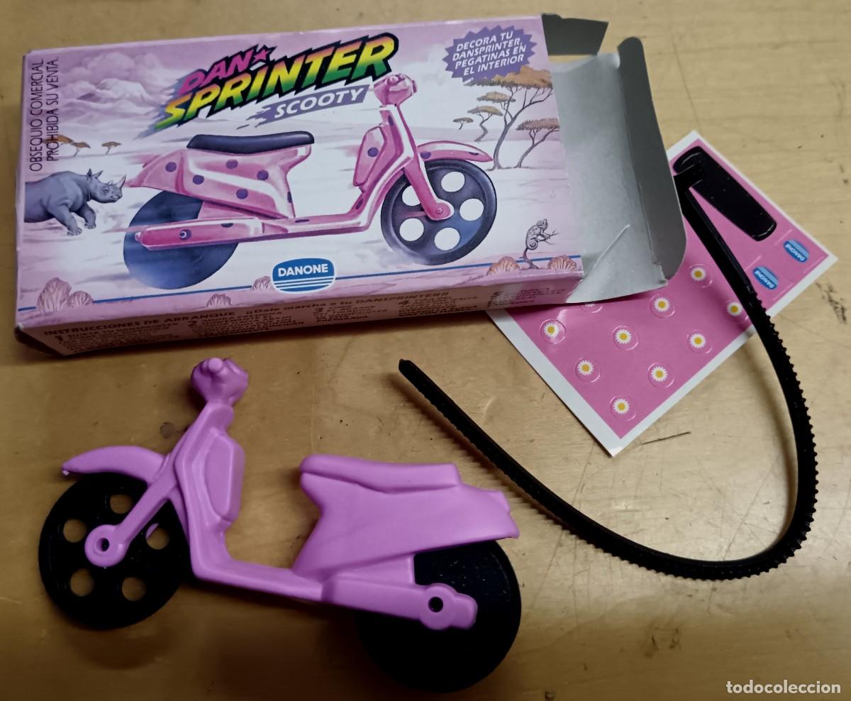 Juguetes antiguos y Juegos de colecci&oacute;n: DAN SPRINTER SCOOTY DANONE EN CAJA SIN ABRIR