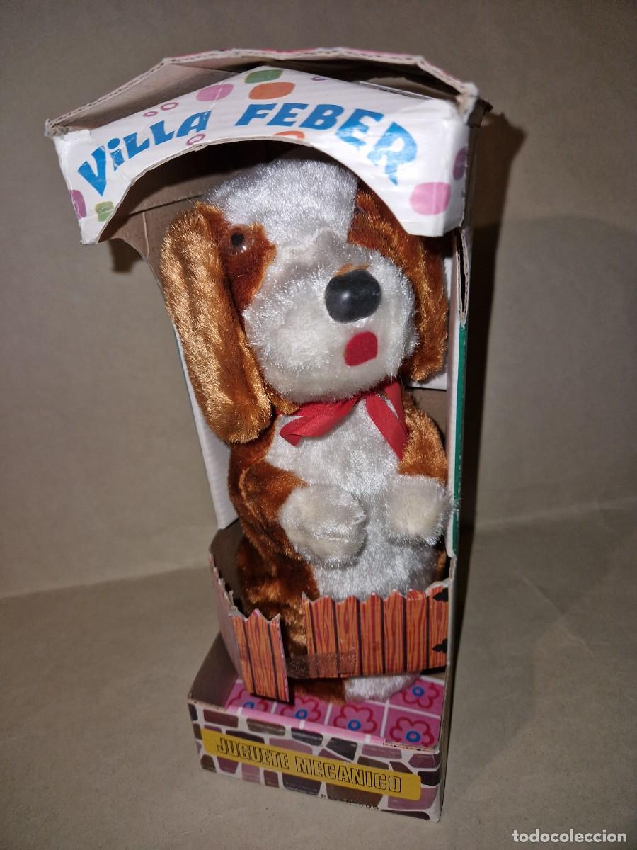Juguetes antiguos y Juegos de colecci&oacute;n: PERRO DE FEBER - JUGUETE MECANICO