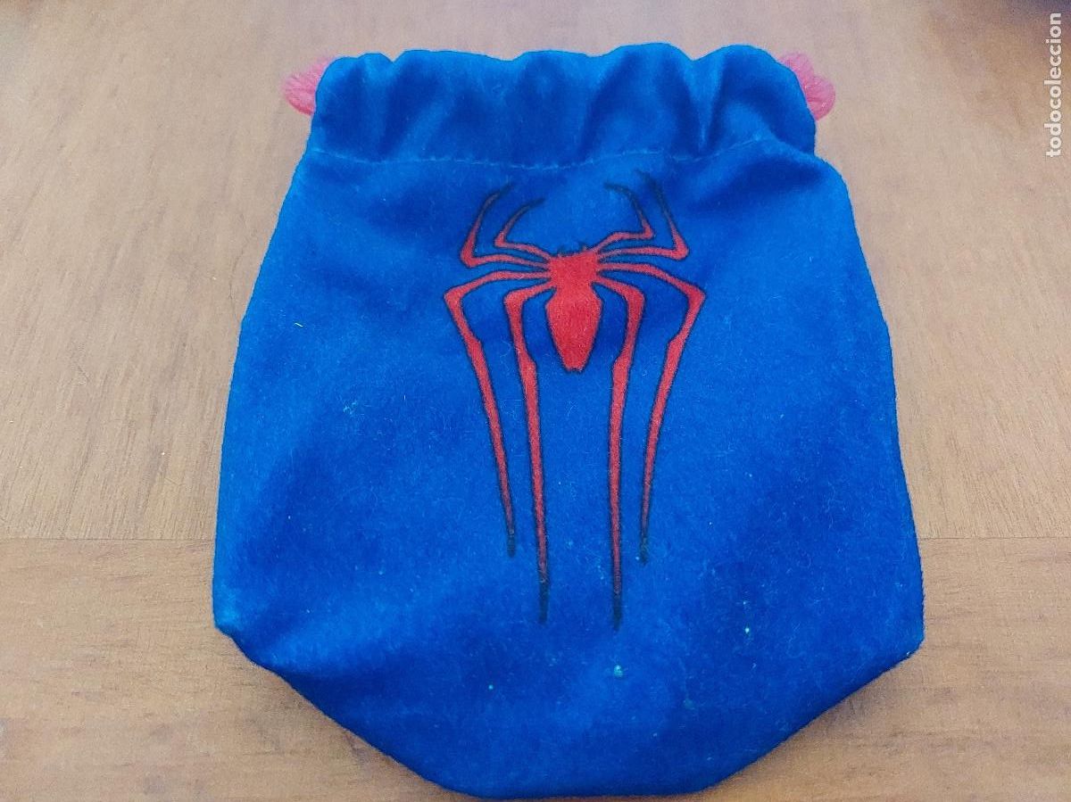 Juguetes antiguos y Juegos de colecci&oacute;n: BOLSA DE SPIDERMAN. POR ARRIBA SE CIERRA APRETANDO. PEQUE&Ntilde;O FORMATO. BUEN ESTADO. B-5