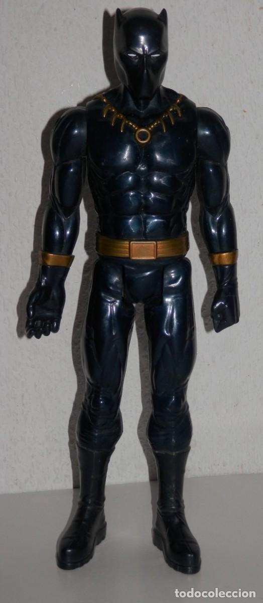 Juguetes antiguos y juegos de colecci&oacute;n: FIGURA BLACK PANTER DE LA MARCA HASBRO DEL A&Ntilde;O 2017