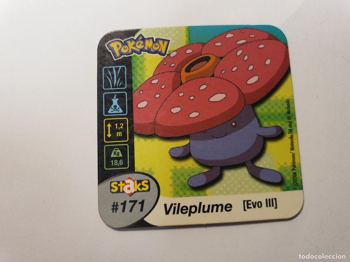 Juguetes antiguos y Juegos de colecci&oacute;n: TAZO CROMO POKEMON -- 2006 -- POKEMON STAKS -- N&ordm; 171