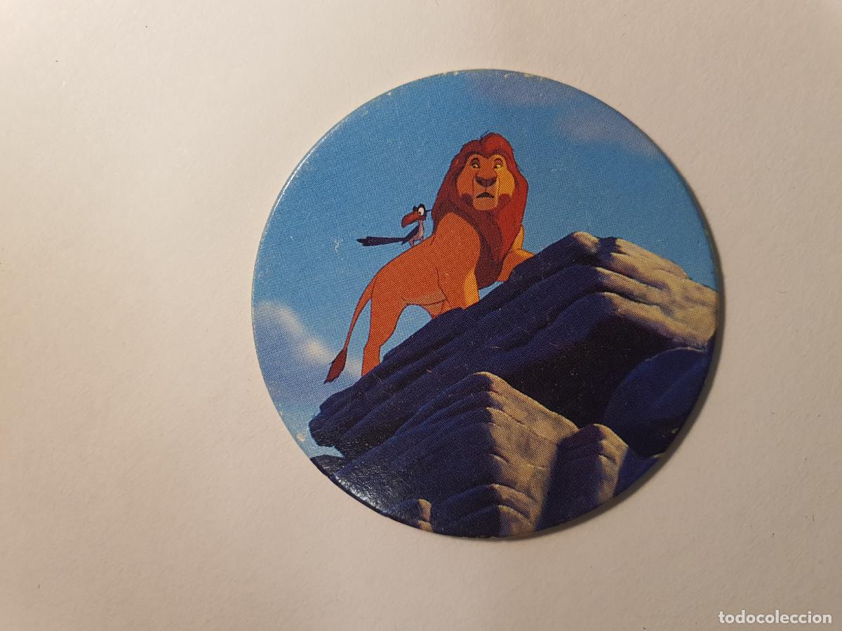 Juguetes antiguos y Juegos de colecci&oacute;n: TAZO PANINI CAPS - DISNEY EL REY LEON - TRASERA LEEUWEKONING - N&ordm; 21