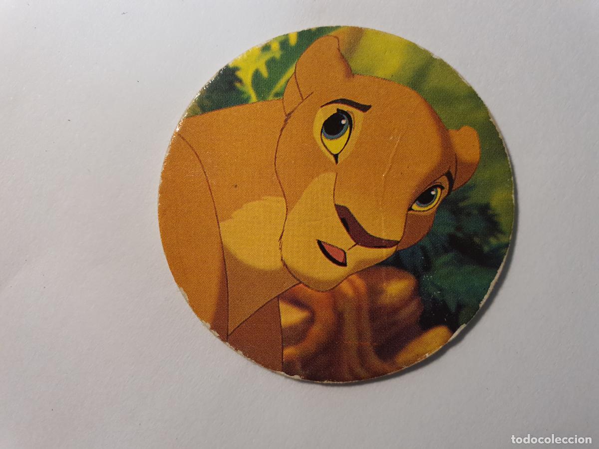 Juguetes antiguos y Juegos de colecci&oacute;n: TAZO PANINI CAPS - DISNEY EL REY LEON - TRASERA LEEUWEKONING - N&ordm; 32