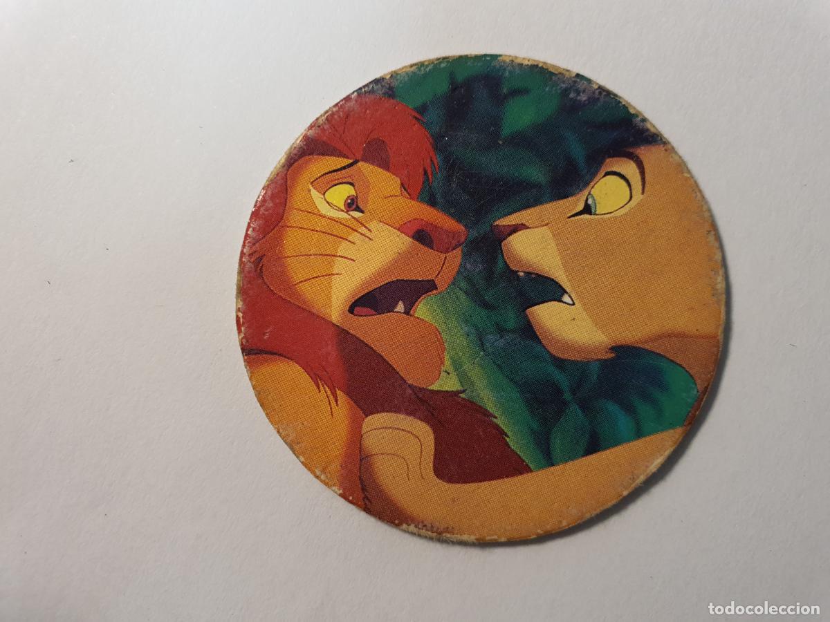 Juguetes antiguos y Juegos de colecci&oacute;n: TAZO PANINI CAPS - DISNEY EL REY LEON - TRASERA LEEUWEKONING - N&ordm; 29