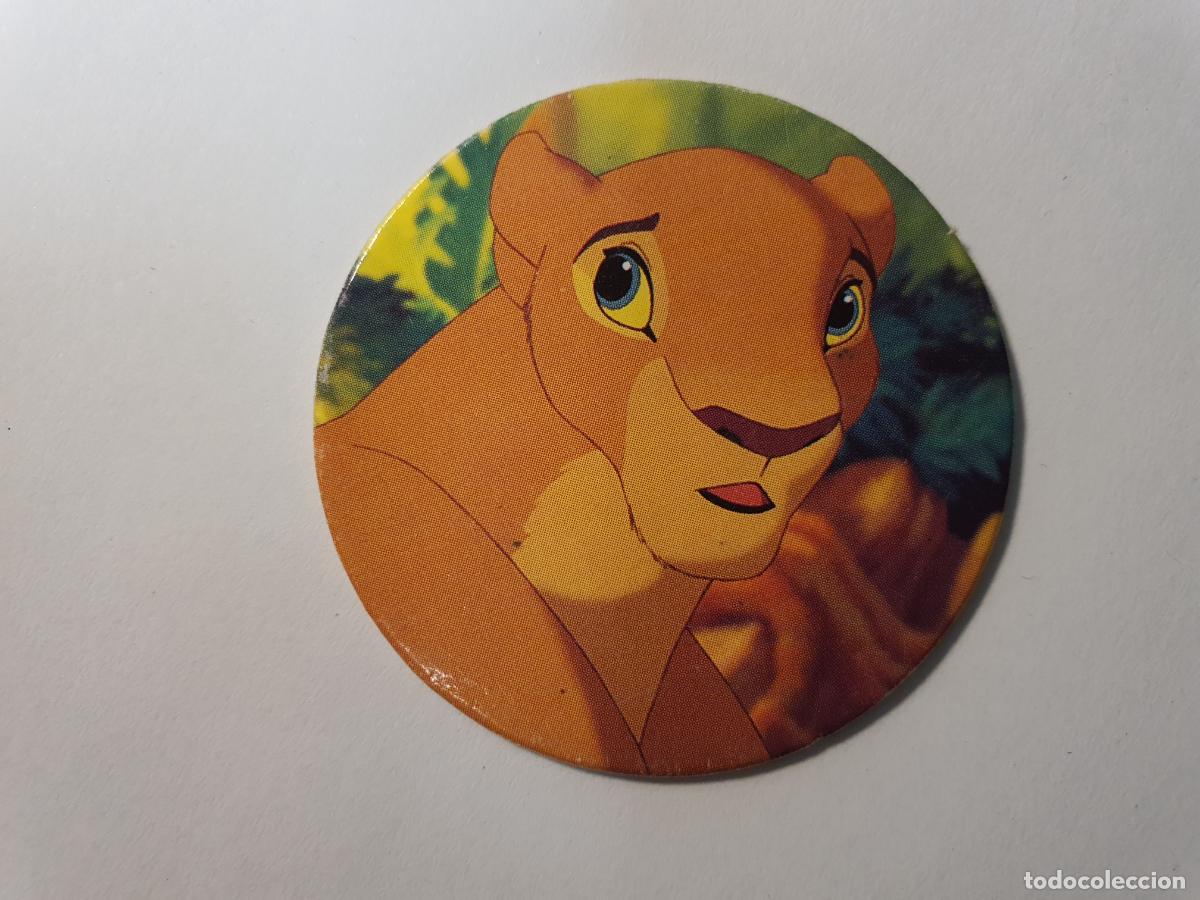 Juguetes antiguos y Juegos de colecci&oacute;n: TAZO PANINI CAPS - DISNEY EL REY LEON - TRASERA LEEUWEKONING - N&ordm; 32