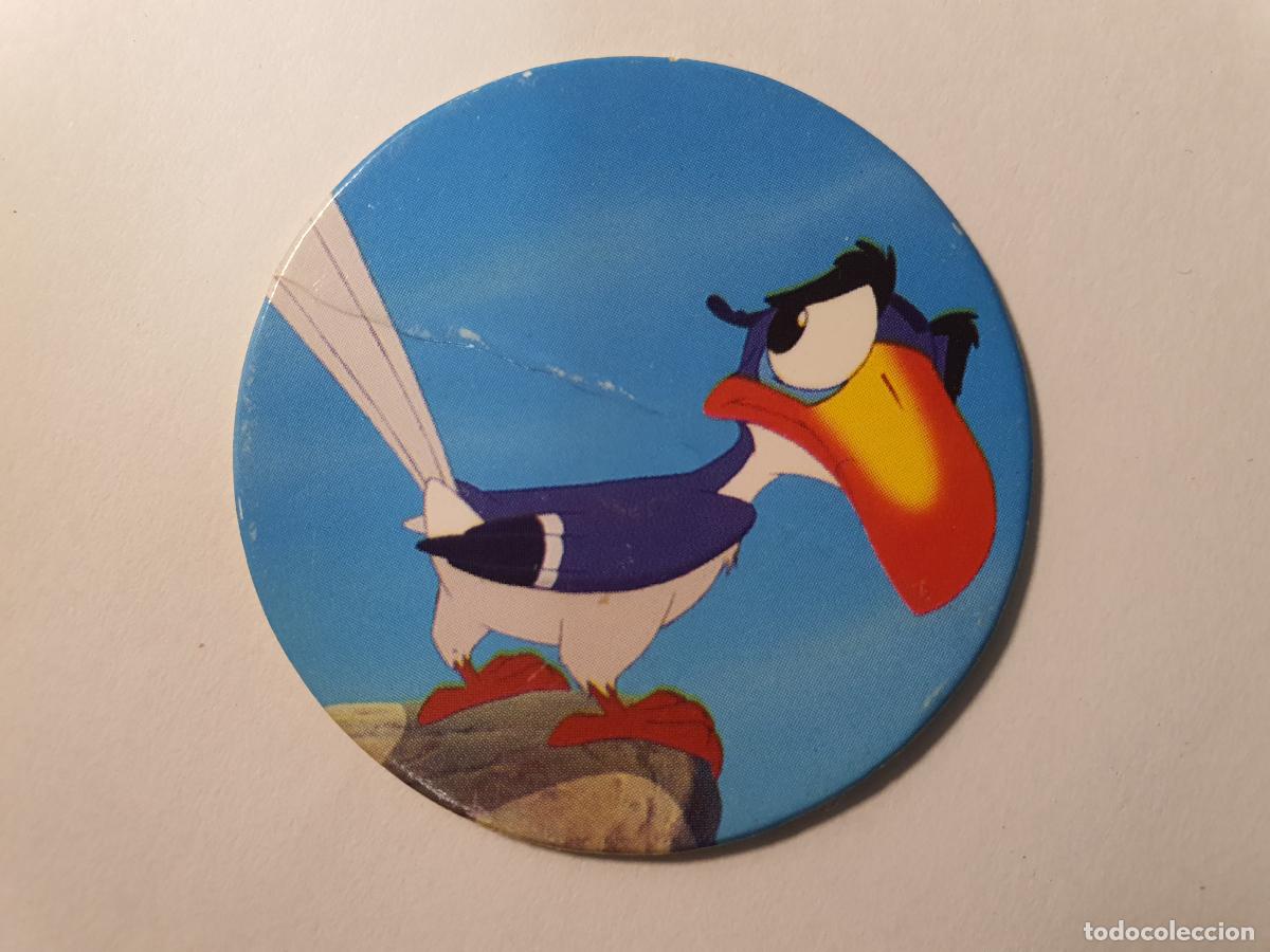 Juguetes antiguos y Juegos de colecci&oacute;n: TAZO PANINI CAPS - DISNEY EL REY LEON - TRASERA LEEUWEKONING - N&ordm; 8