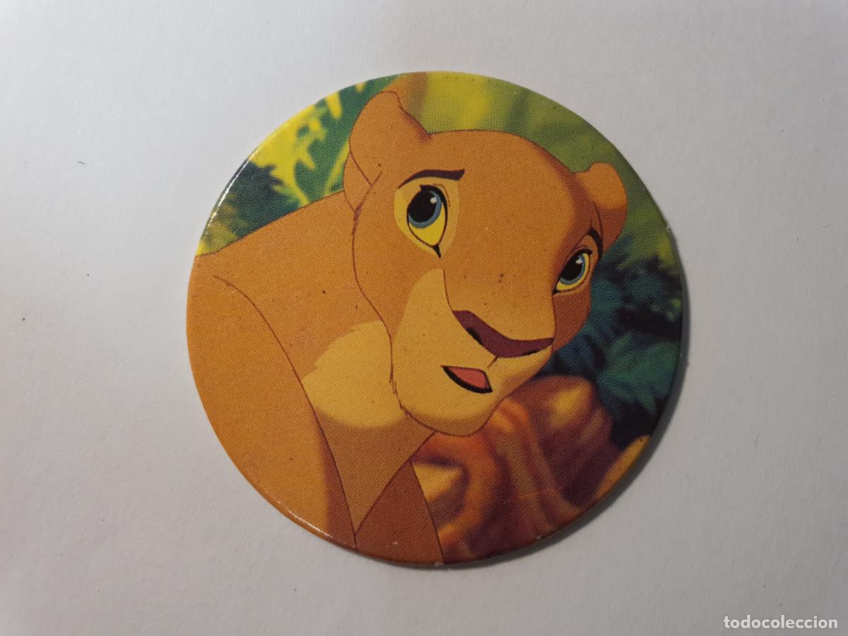 Juguetes antiguos y Juegos de colecci&oacute;n: TAZO PANINI CAPS - DISNEY EL REY LEON - TRASERA LEEUWEKONING - N&ordm; 32