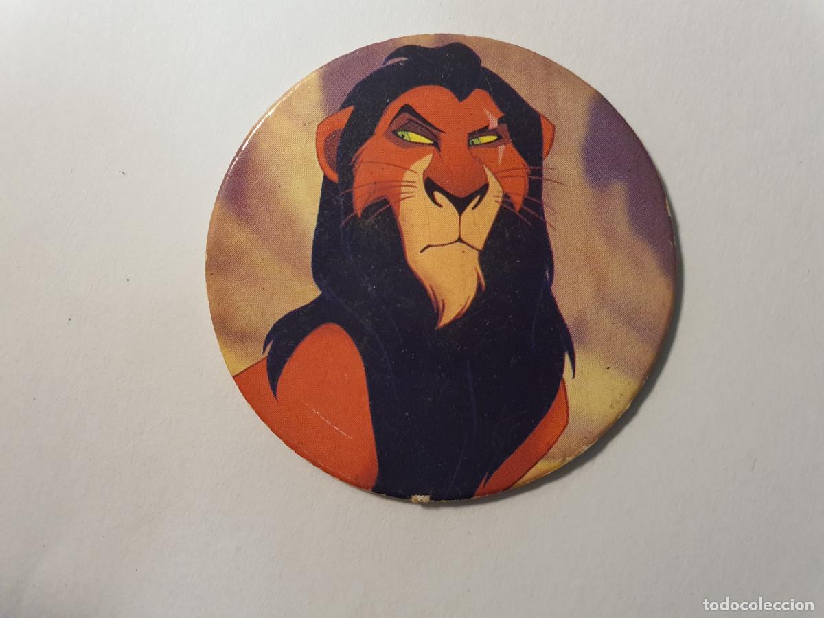 Juguetes antiguos y Juegos de colecci&oacute;n: TAZO PANINI CAPS - DISNEY EL REY LEON - TRASERA LEEUWEKONING - N&ordm; 20