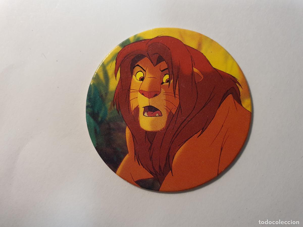 Juguetes antiguos y Juegos de colecci&oacute;n: TAZO PANINI CAPS - DISNEY EL REY LEON - TRASERA ROI LION - N&ordm; 31
