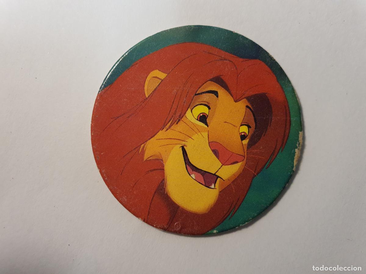 Juguetes antiguos y Juegos de colecci&oacute;n: TAZO PANINI CAPS - DISNEY EL REY LEON - TRASERA KONIG DER LOWEN - N&ordm; 30