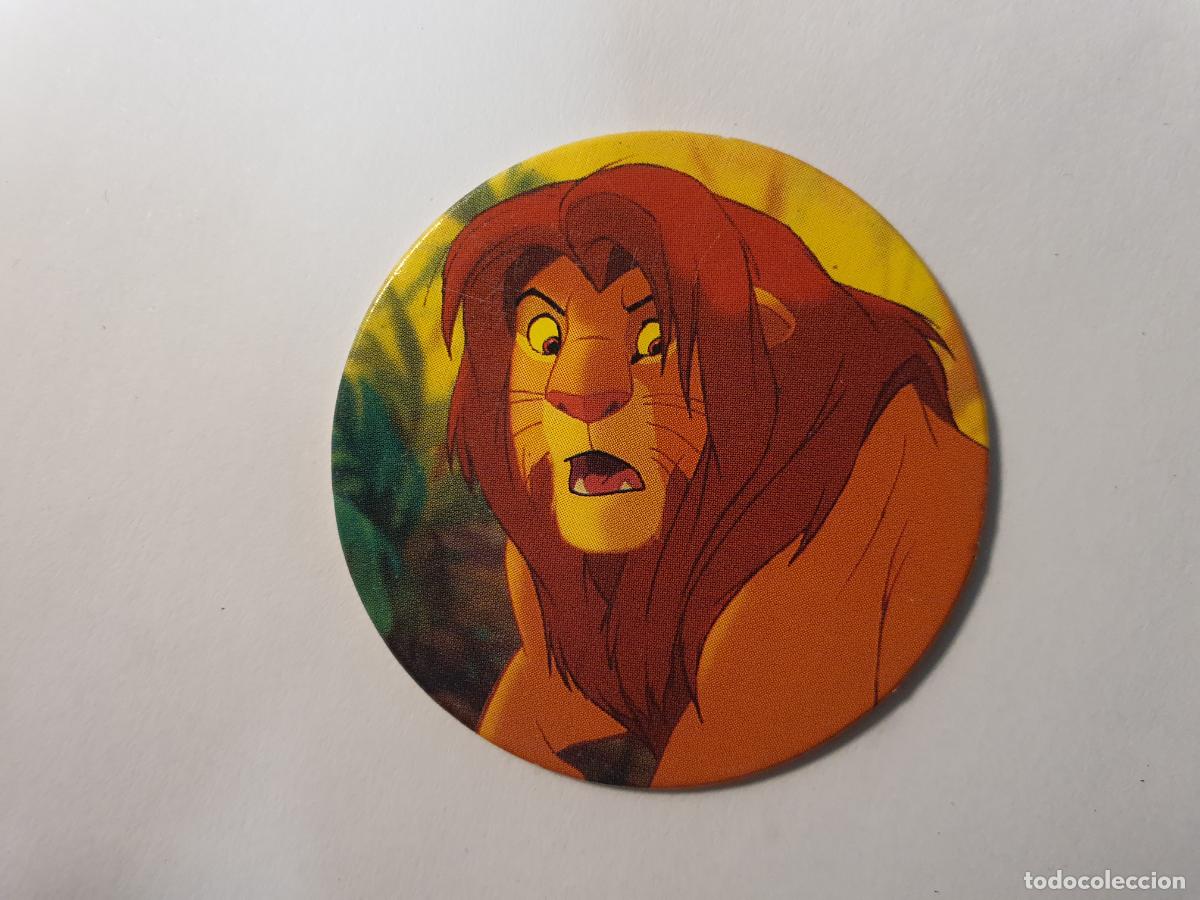 Juguetes antiguos y Juegos de colecci&oacute;n: TAZO PANINI CAPS - DISNEY EL REY LEON - TRASERA LION KING - N&ordm; 31