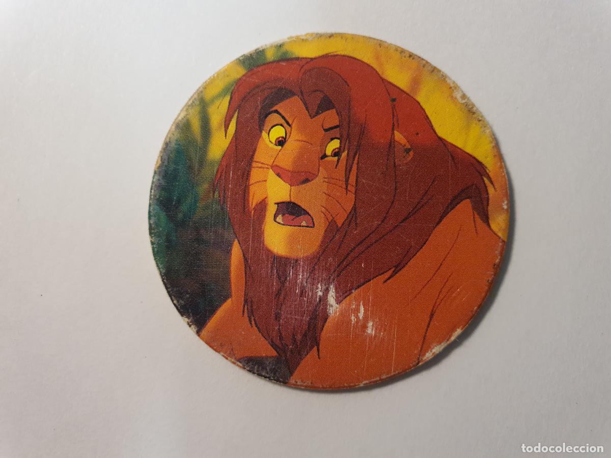 Juguetes antiguos y Juegos de colecci&oacute;n: TAZO PANINI CAPS - DISNEY EL REY LEON - TRASERA REY LEON - N&ordm; 31