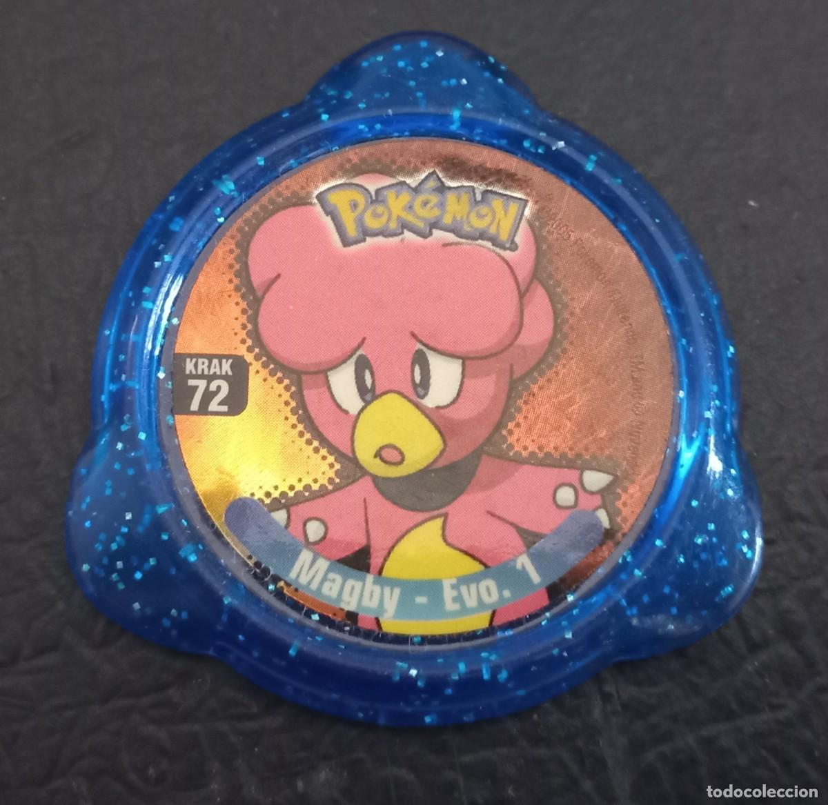 Brinquedos antigos e Jogos de cole&ccedil;&atilde;o: TAZO POKEMON KRAK 72