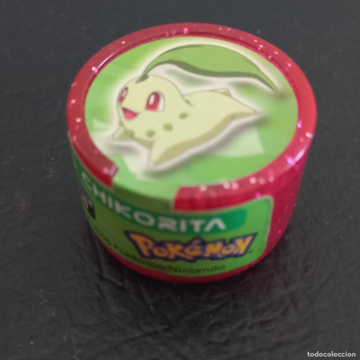 Brinquedos antigos e Jogos de cole&ccedil;&atilde;o: POKEMON ROLLER 20 CHIKORITA