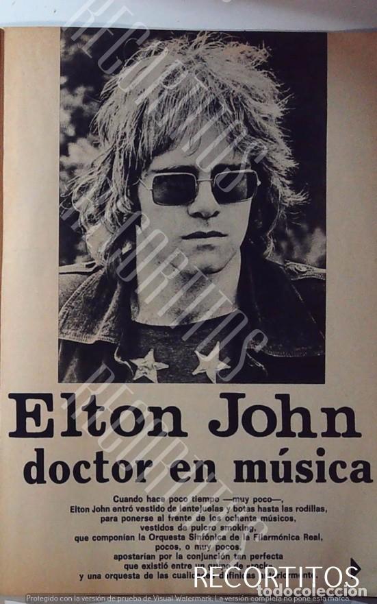 Giocattoli antichi e Giochi di collezione: ELTON JOHN 1972 POP STAR