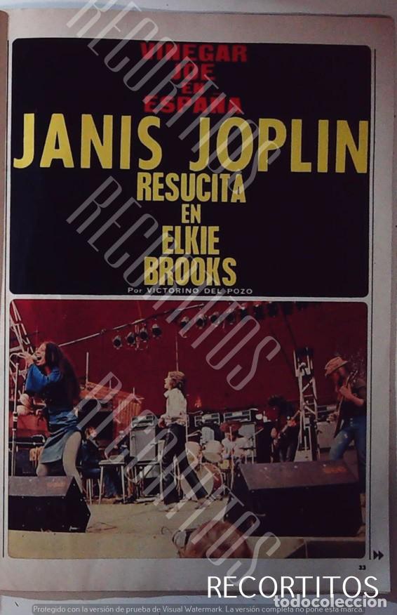 Juguetes antiguos y Juegos de colecci&oacute;n: VINEGAR JOE JANES JOPLIN RESUCITA EN ELKE BROOKS