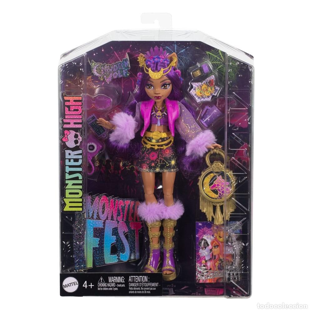 Juguetes antiguos y Juegos de colecci&oacute;n: Monster High Mu&ntilde;eca Clawdeen Wolf Monster Fest 25 cm