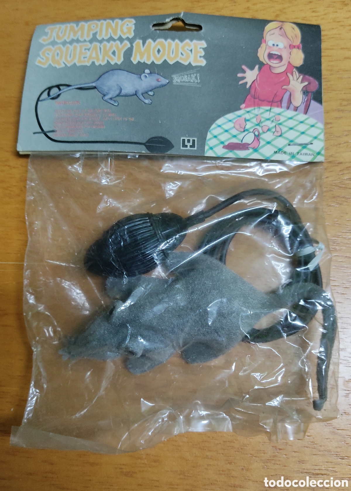 Jouets Anciens et Jeux de collection: Raton saltarin, articulo de broma, precintado en su bolsa
