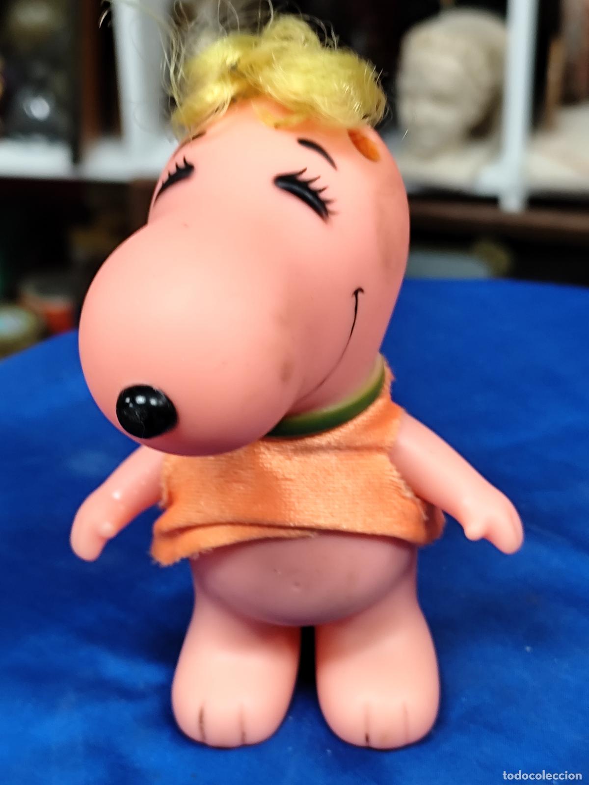 Juguetes antiguos y Juegos de colecci&oacute;n: SNOOPY CON FLEQUILLO PEINABLE JUGUETES MARBEL,A&Ntilde;OS 80