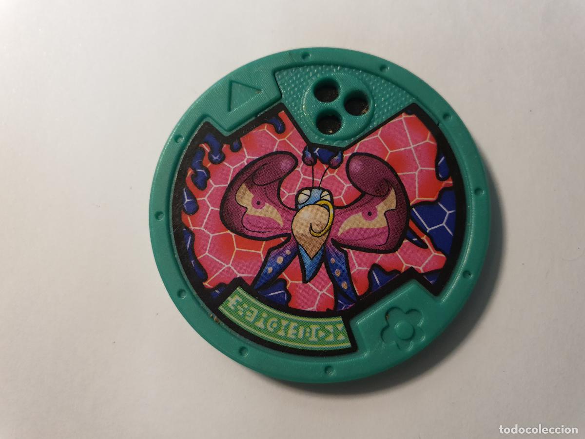 Antique Toys and Collectible Games: TAZO MEDALLA YOKAI YO KAI WATCH A&Ntilde;O 2015 HASBRO - HAS1122-2