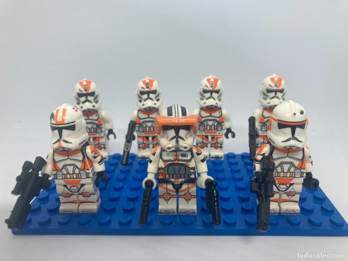 Juguetes antiguos y Juegos de colecci&oacute;n: Minifiguras Star Wars Clones Batall&oacute;n 212