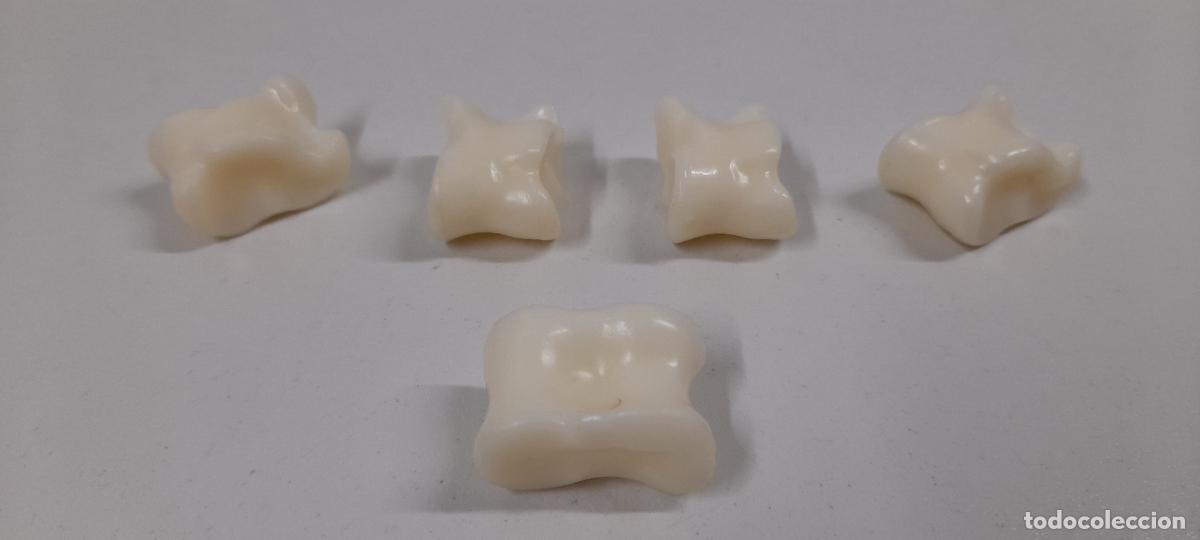 Juguetes antiguos y juegos de colecci&oacute;n: JUEGO DE LAS TABAS . REALIZADAS EN PLASTICO RIGIDO