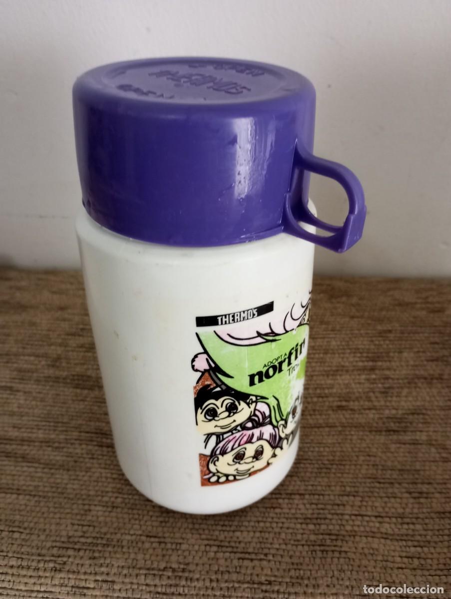 Juguetes antiguos y juegos de colecci&oacute;n: Termos norfin Trolls vintage plastico