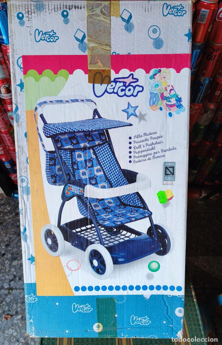 Brinquedos antigos e Jogos de cole&ccedil;&atilde;o: Antiguo carrito sin uso para beb&eacute; de juguete vintage a&ntilde;os 80 90 marca Vector Espa&ntilde;a