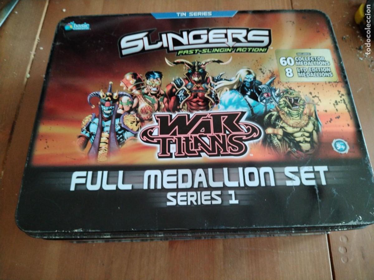 Juguetes antiguos y juegos de colecci&oacute;n: Slingers -war Titans -famosa