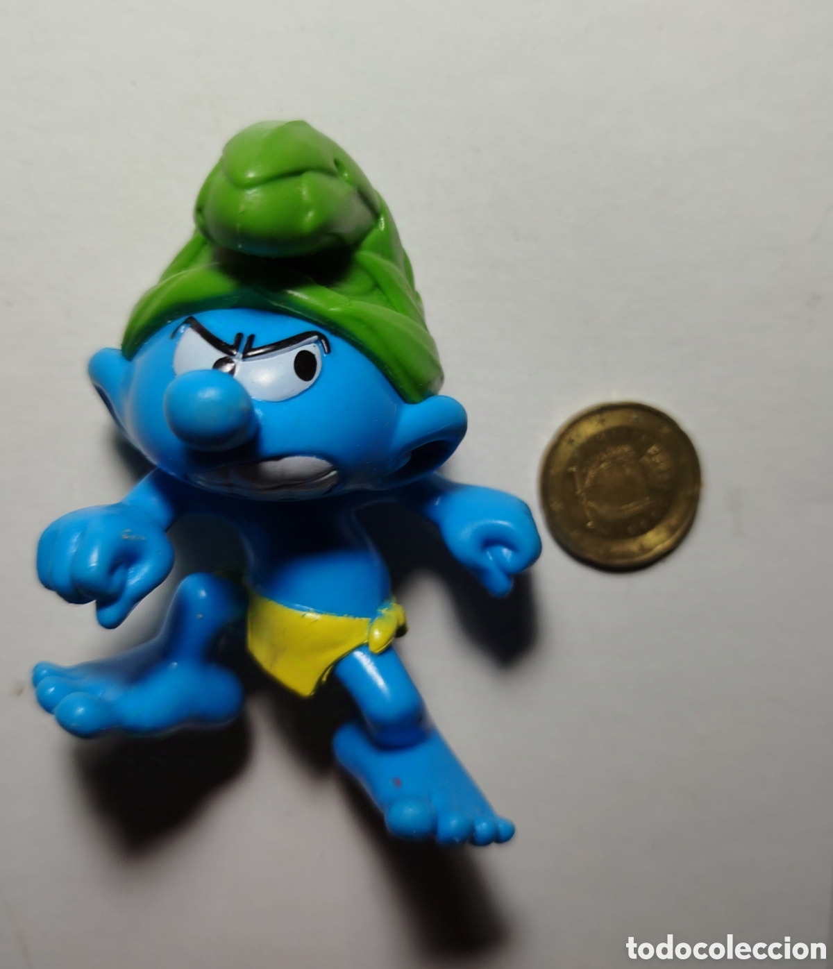 Juguetes antiguos y Juegos de colecci&oacute;n: Pitufo cabreado XL colecci&oacute;n