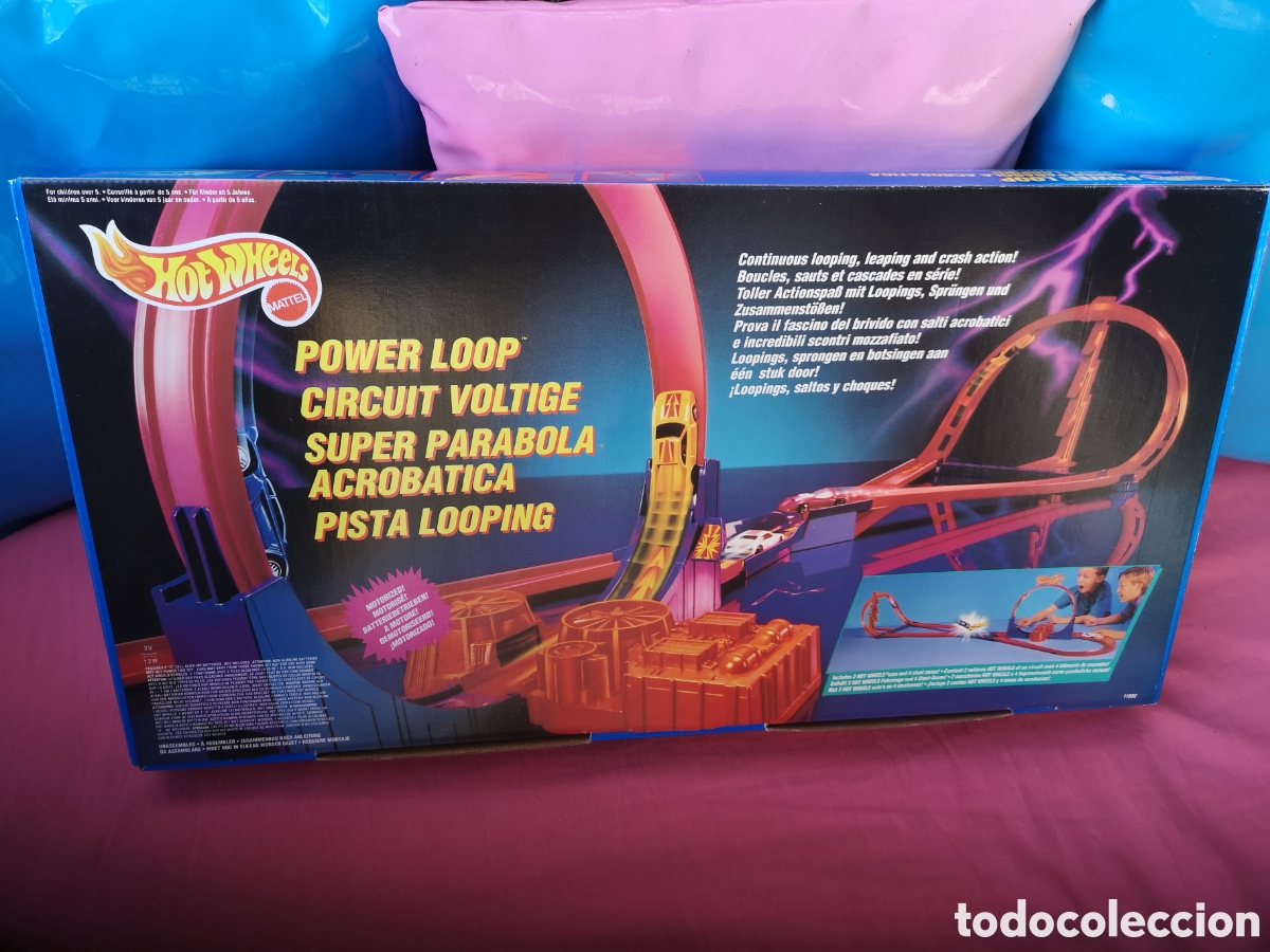 Juguetes antiguos y Juegos de colecci&oacute;n: Hot Wheels. PISTA LOOPING SUPER PAR&Aacute;BOLA ACROB&Aacute;TICA. NUEVO. SIN ABRIR. Mattel 1994.