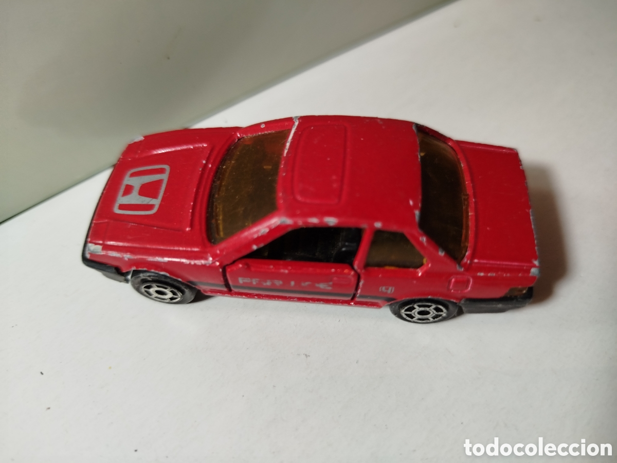 Juguetes antiguos y Juegos de colecci&oacute;n: Coche majorete retro honda