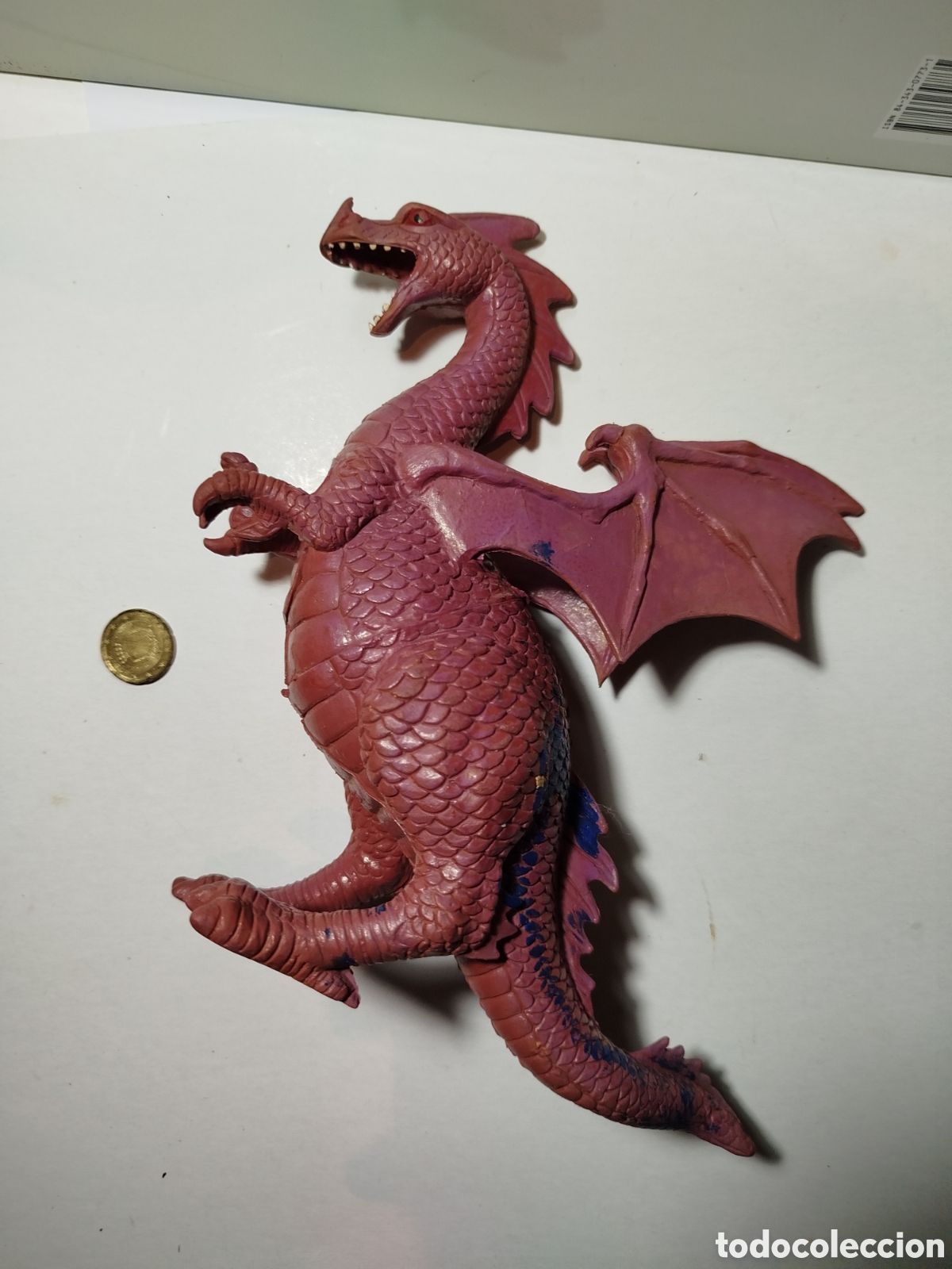 Juguetes antiguos y Juegos de colecci&oacute;n: Drag&oacute;n vintage retro raro