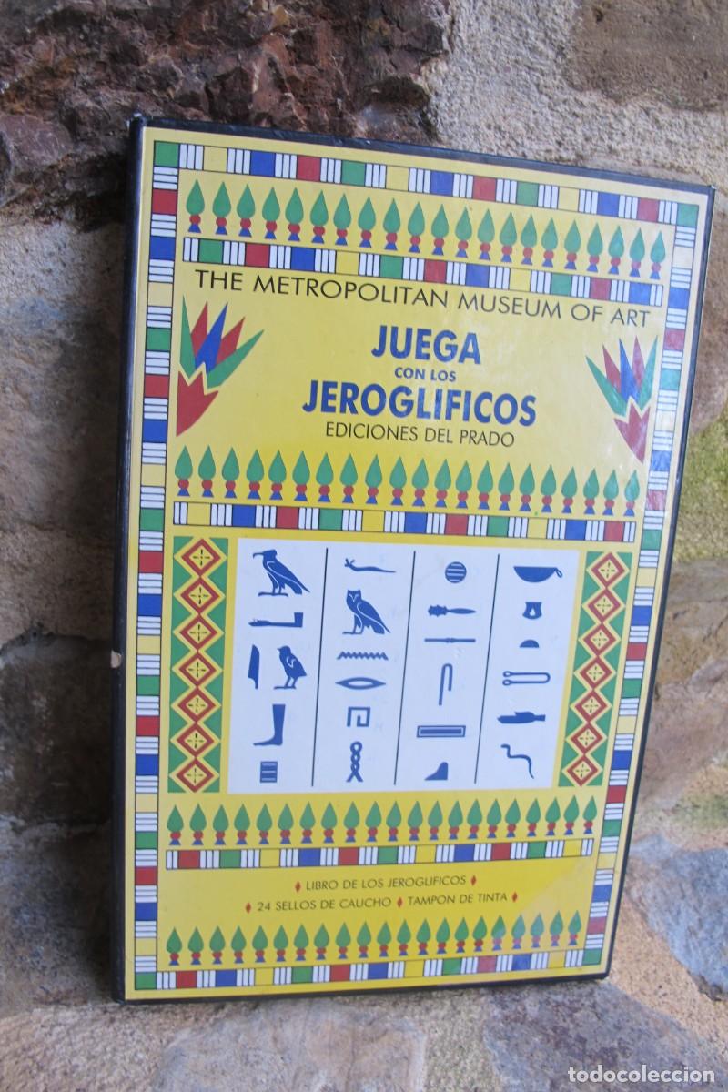 Antique Toys and Collectible Games: JUEGA CON LOS JEROGLIFOS. THE METROPOLITAN MUSEUM OF ART. EDICIONES PRADO