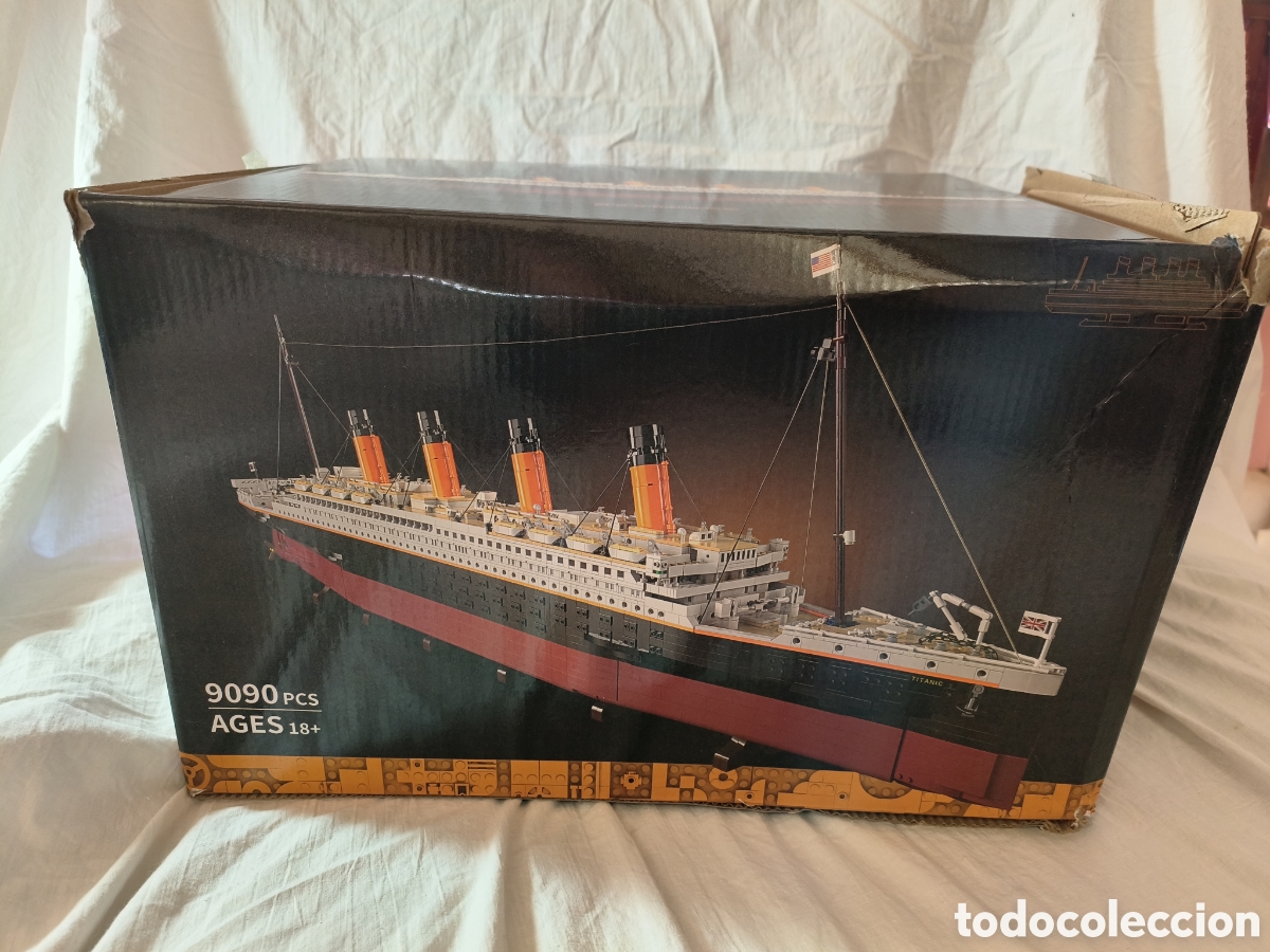 Juguetes antiguos y Juegos de colecci&oacute;n: Titanic.Juego construcci&oacute;n.