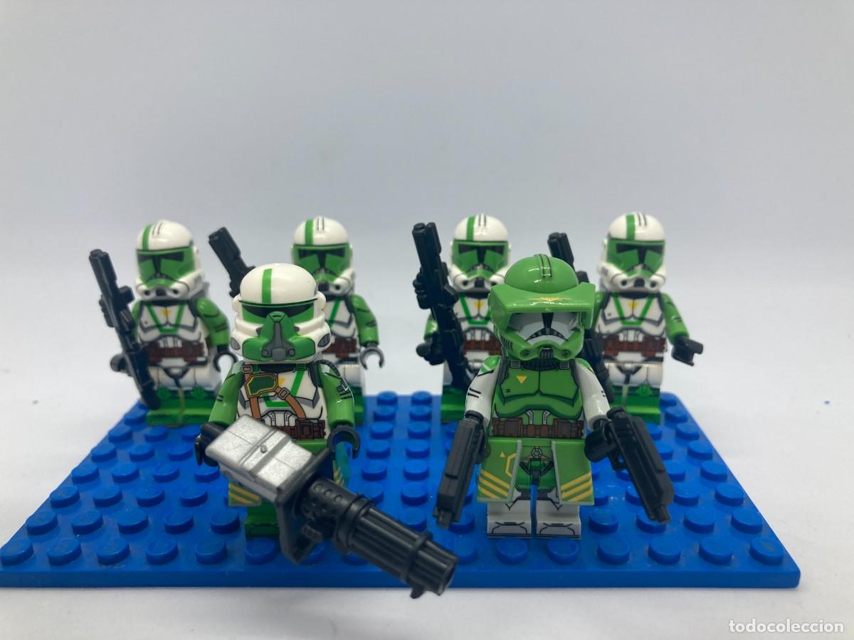 Juguetes antiguos y juegos de colecci&oacute;n: Minifiguras Star Wars Clones Unidad Doom