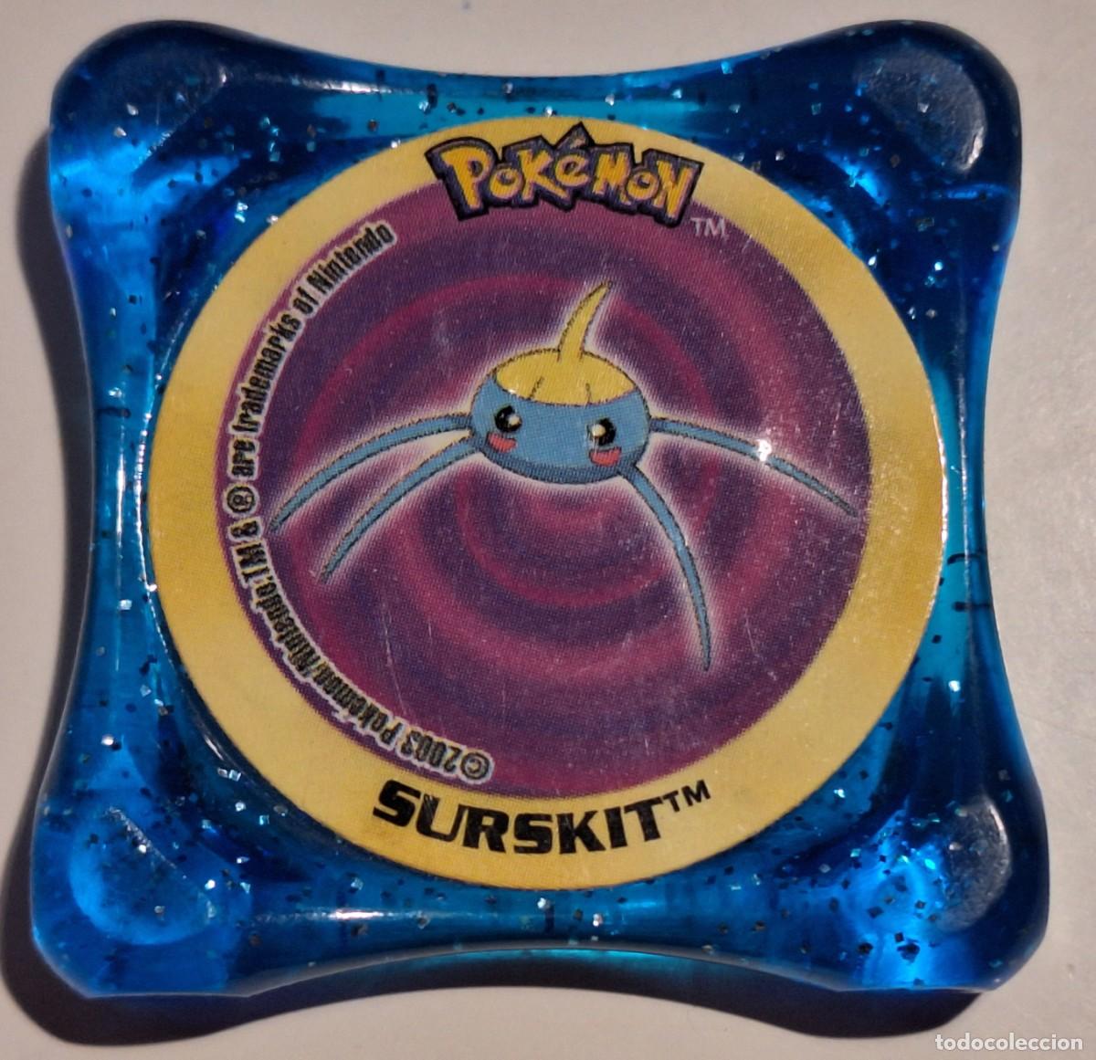 Giocattoli antichi e Giochi di collezione: TAZO DE POK&Eacute;MON / NINTENDO - A&Ntilde;O 2003 - SURSKIT