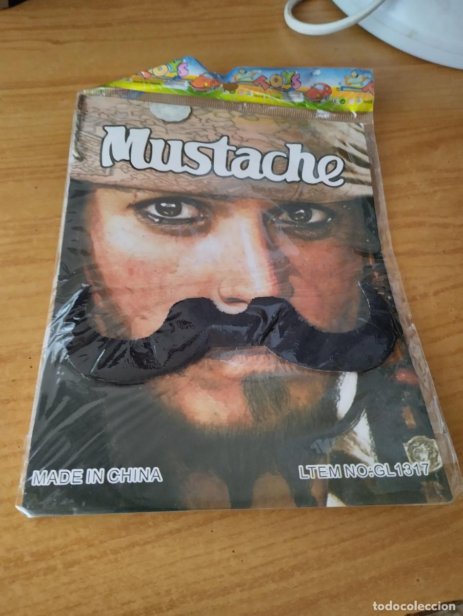 Juguetes antiguos y Juegos de colecci&oacute;n: bigote para disfraces mustache sin abrir