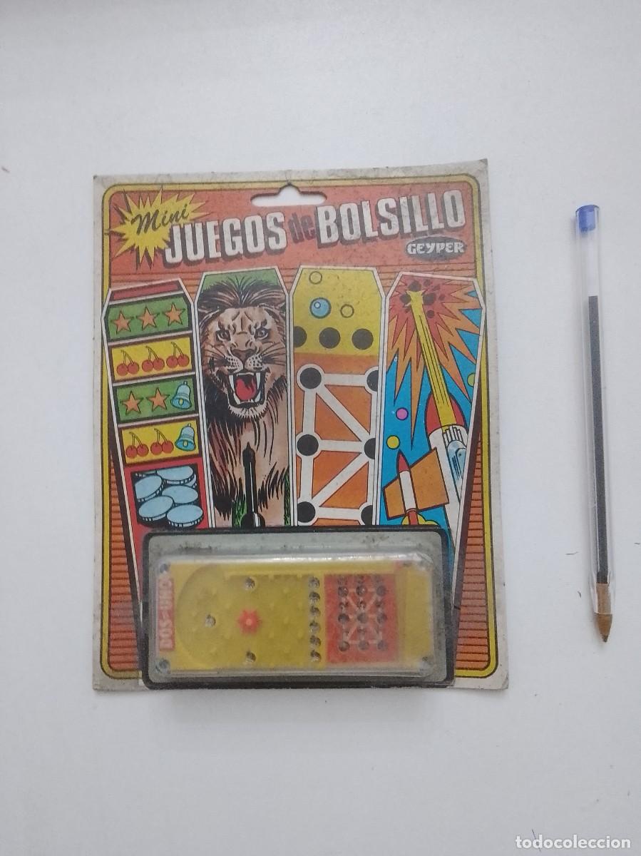 Altes Spielzeug und Spiele: Mini juegos de bolsillo geyper