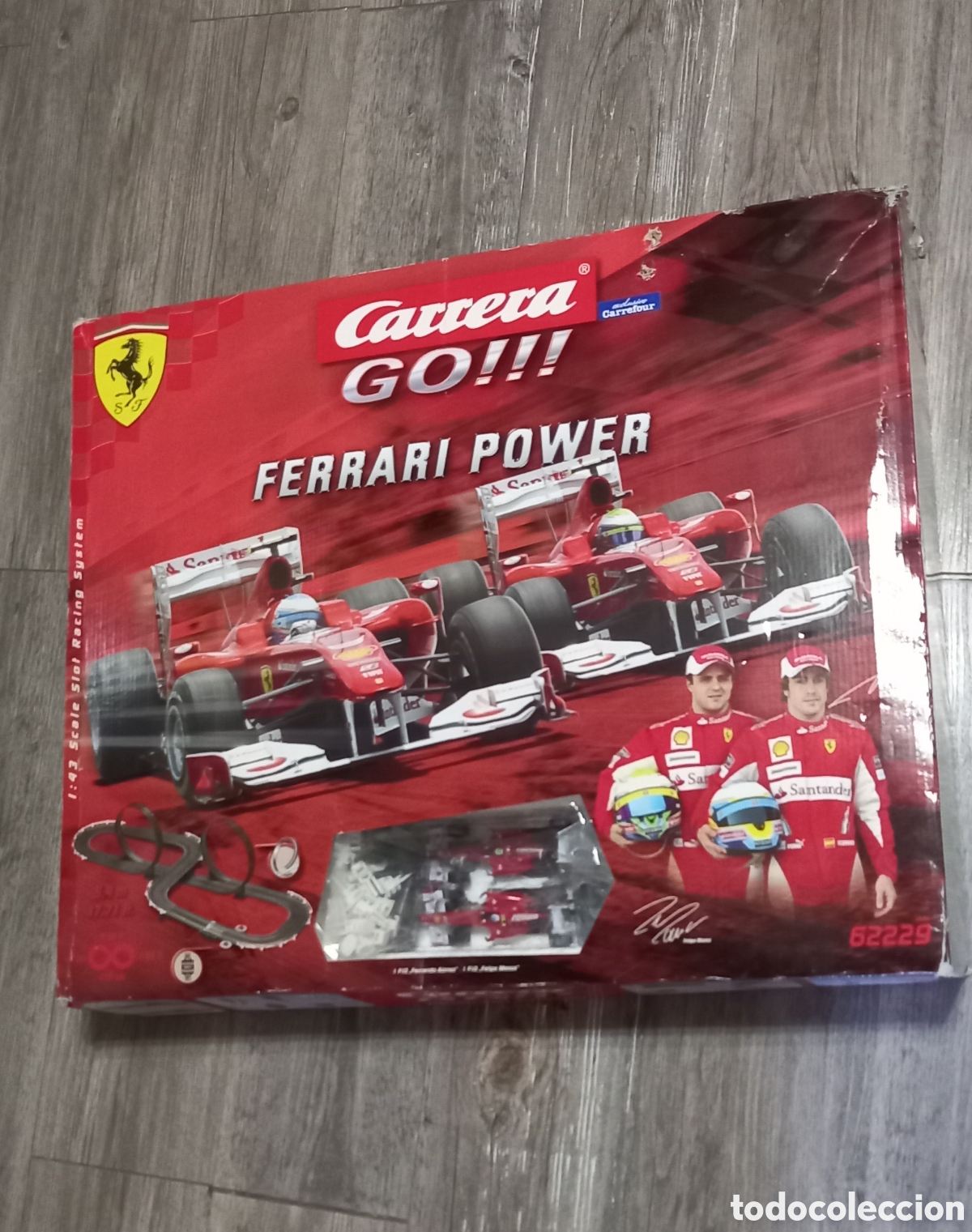Juguetes antiguos y Juegos de colecci&oacute;n: JUGUETE CARRERA GO!!! FERRARI POWER