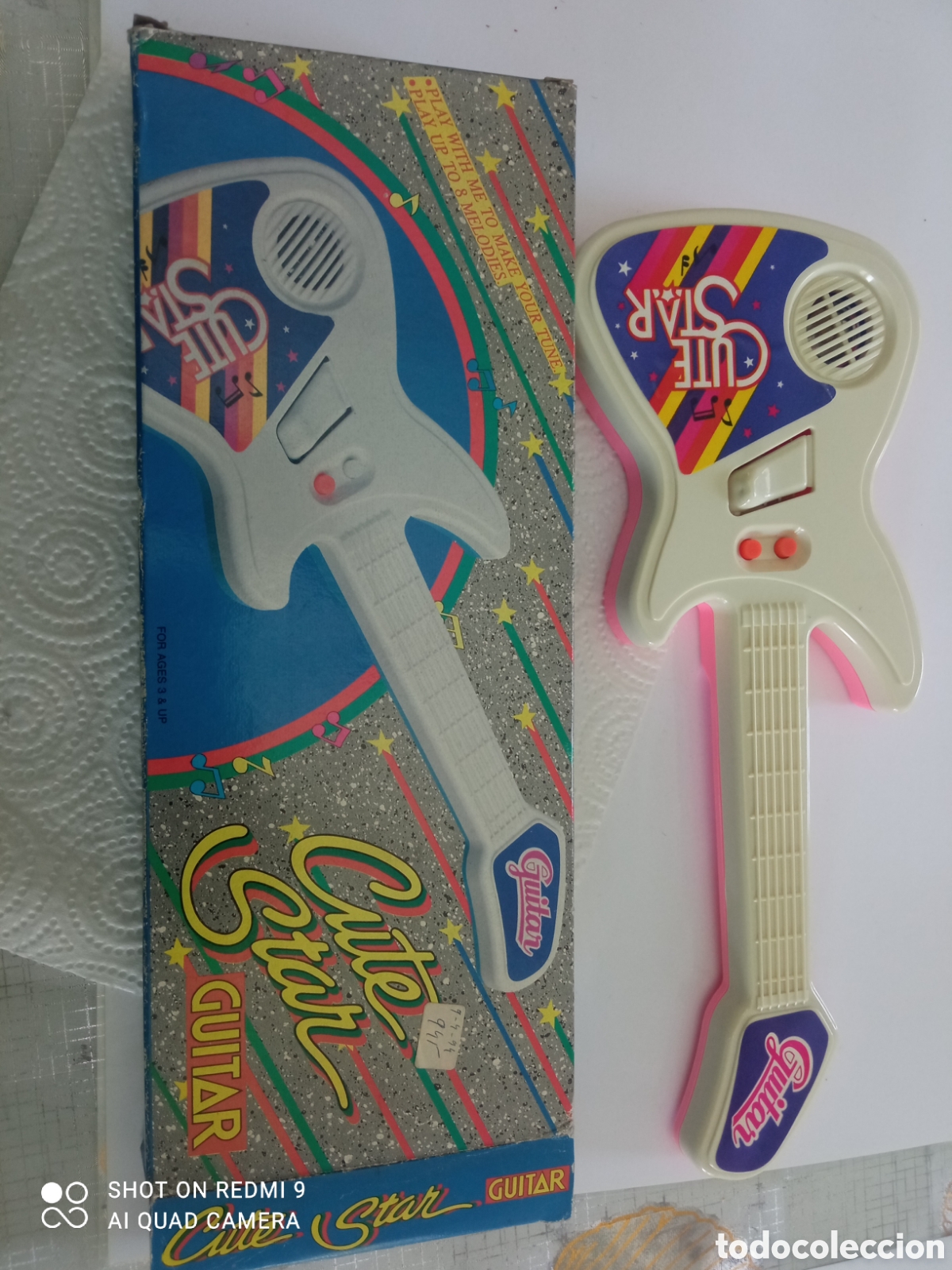 Altes Spielzeug und Spiele: GUITARRA VINTAGE NUEVA