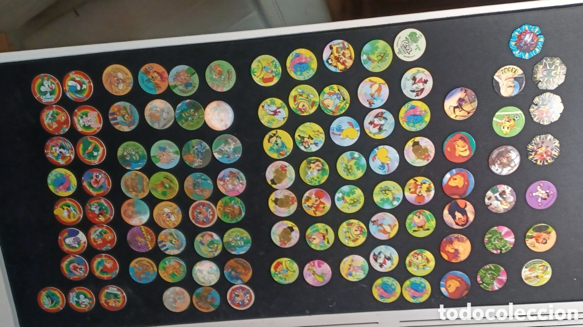 Juguetes antiguos y Juegos de colecci&oacute;n: GRAN LOTE TAZOS-(MEGATAZOS,SUPERTAZOS,MAGICTAZOS Y EDICIONES DIFICILES,LEER