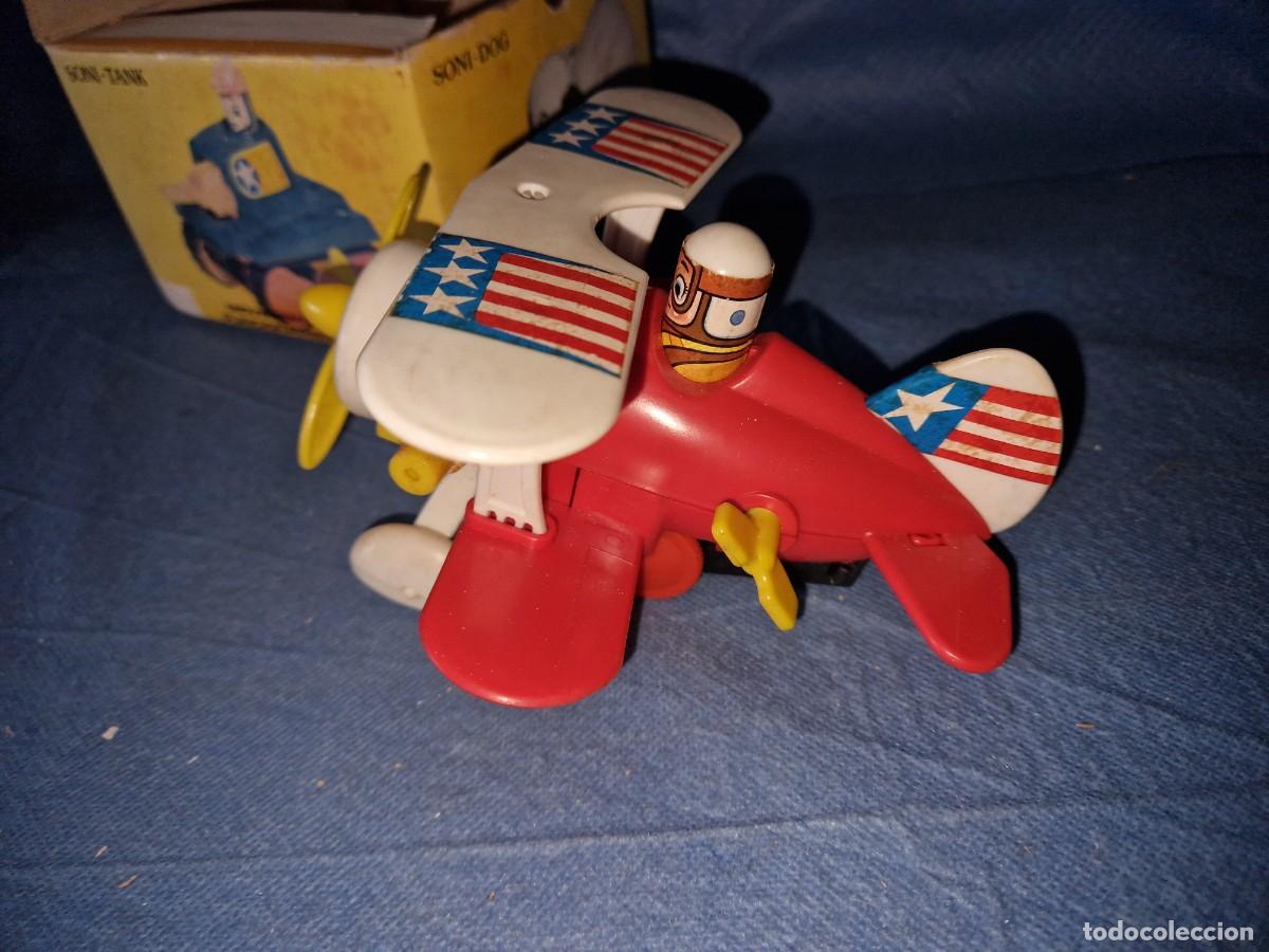 Juguetes antiguos y juegos de colecci&oacute;n: AVION - ANTIGUO AVION A&Ntilde;OS 70