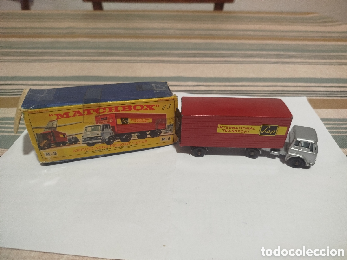 Juguetes antiguos y Juegos de colecci&oacute;n: Matchbox lep Tralier