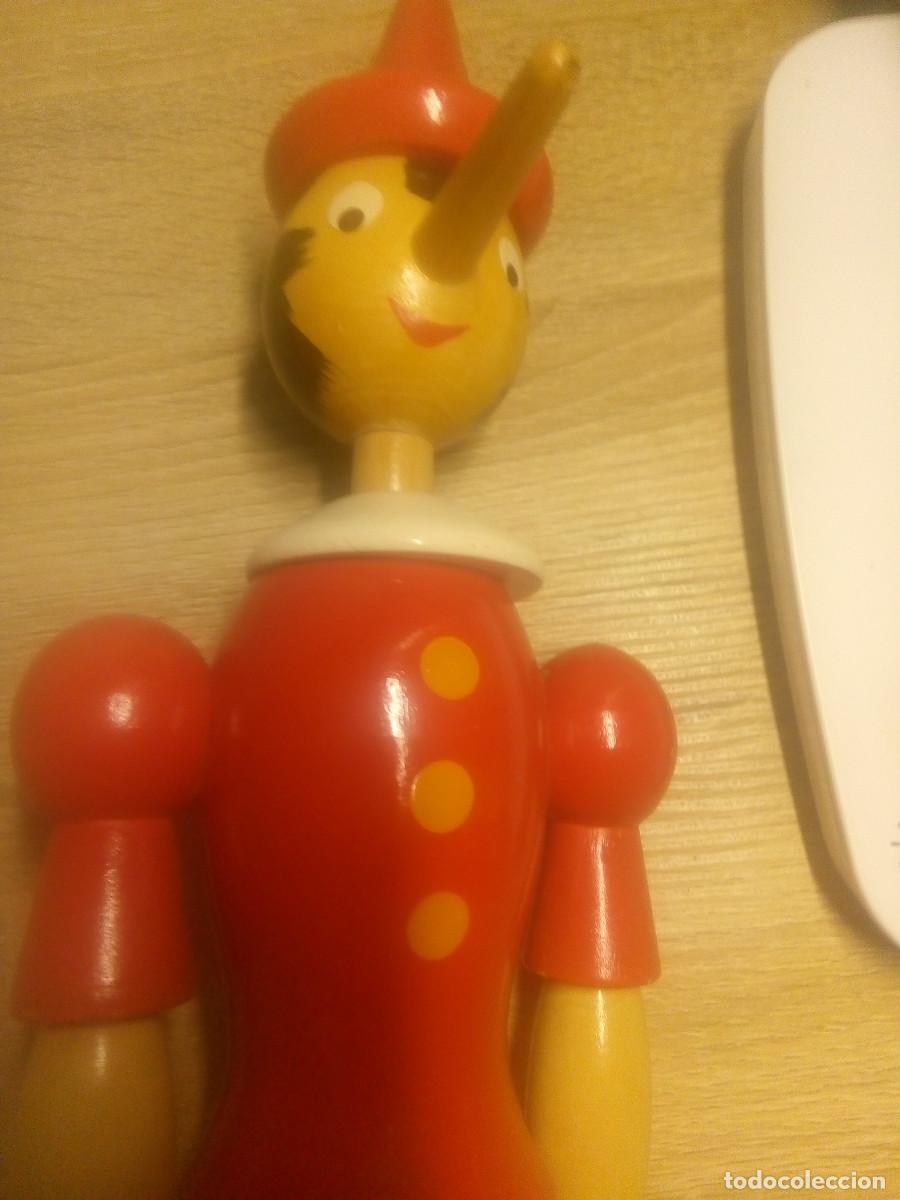 Juguetes antiguos y Juegos de colecci&oacute;n: MU&Ntilde;ECO PINOCHO DE MADERA