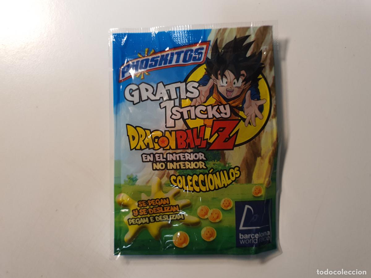 Juguetes antiguos y Juegos de colecci&oacute;n: STICKY MANO LOCA -- PHOSKITOS -- DRAGON BALL Z - DBZ - NUEVO SIN ABRIR