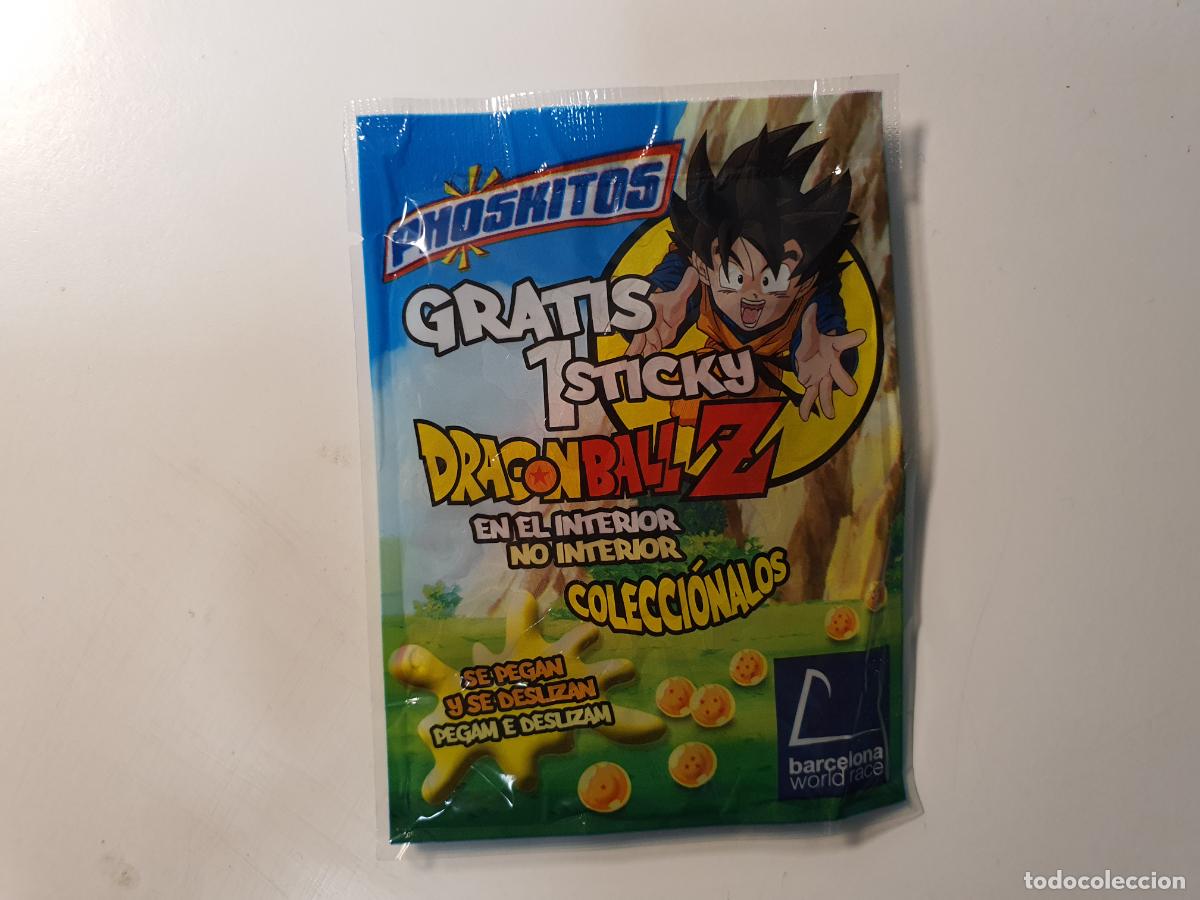 Juguetes antiguos y Juegos de colecci&oacute;n: STICKY MANO LOCA -- PHOSKITOS -- DRAGON BALL Z - DBZ - NUEVO SIN ABRIR