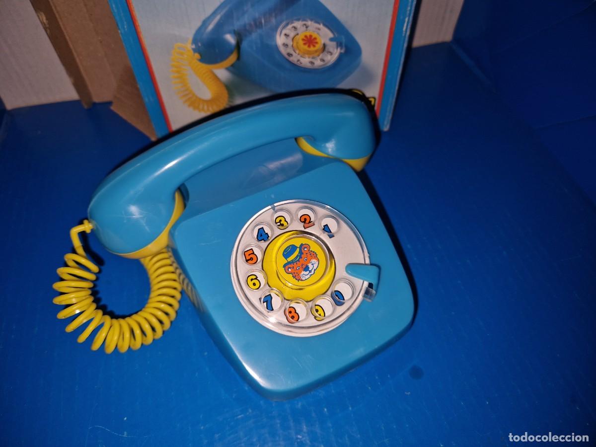 Brinquedos antigos e Jogos de cole&ccedil;&atilde;o: TELEFONO CON SONIDO DE TIMBRE AL GIRAR EL DISCO DE RICO