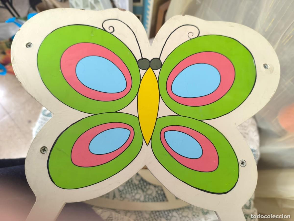 Juguetes antiguos y juegos de colecci&oacute;n: cama de mu&ntilde;eca de madera - Foto 4