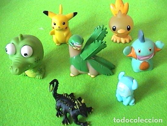 Juguetes antiguos y Juegos de colecci&oacute;n: LOTE SIETE PEQUE&Ntilde;OS MU&Ntilde;ECOS DE JUEGOS DE ROL